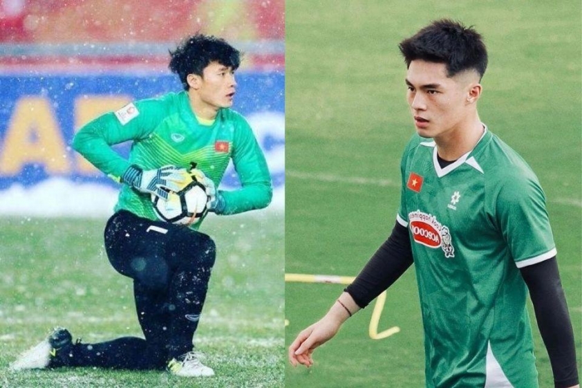 Cả Tiến Dũng và Trung Kiên đều mang lại được sự an tâm trong khung thành.